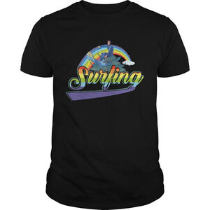 Surfing Rainbow Beach Summer Shirt